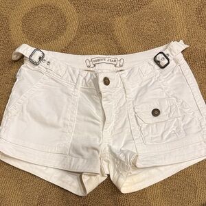 Y2K Robin's Jean Women's White Shorts